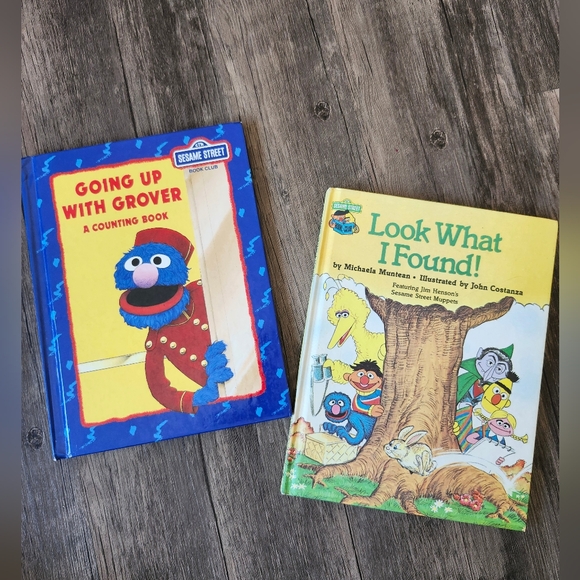 Sesame Street Other - Vintage Sesame Street Book Hardback Book Bundle